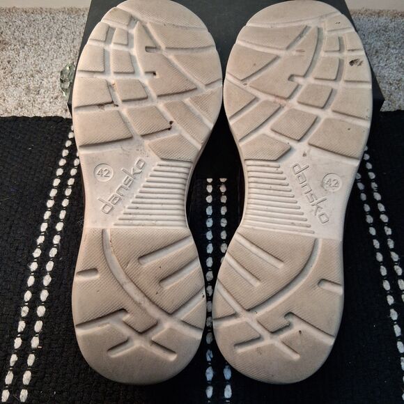 Dansko Men's Wesley Brown Leather Lace-Up Fashion Sneakers Size 42 (US 8.5-9) - Picture 16 of 16